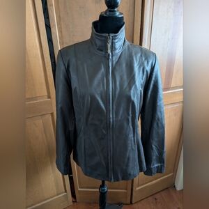 Preston & York Dark Brown Leather Jacket